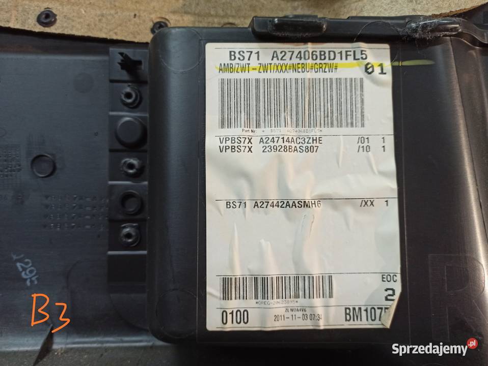 Boczek Drzwi Tył Prawe FORD MONDEO MK4 3 Radzyń Podlaski