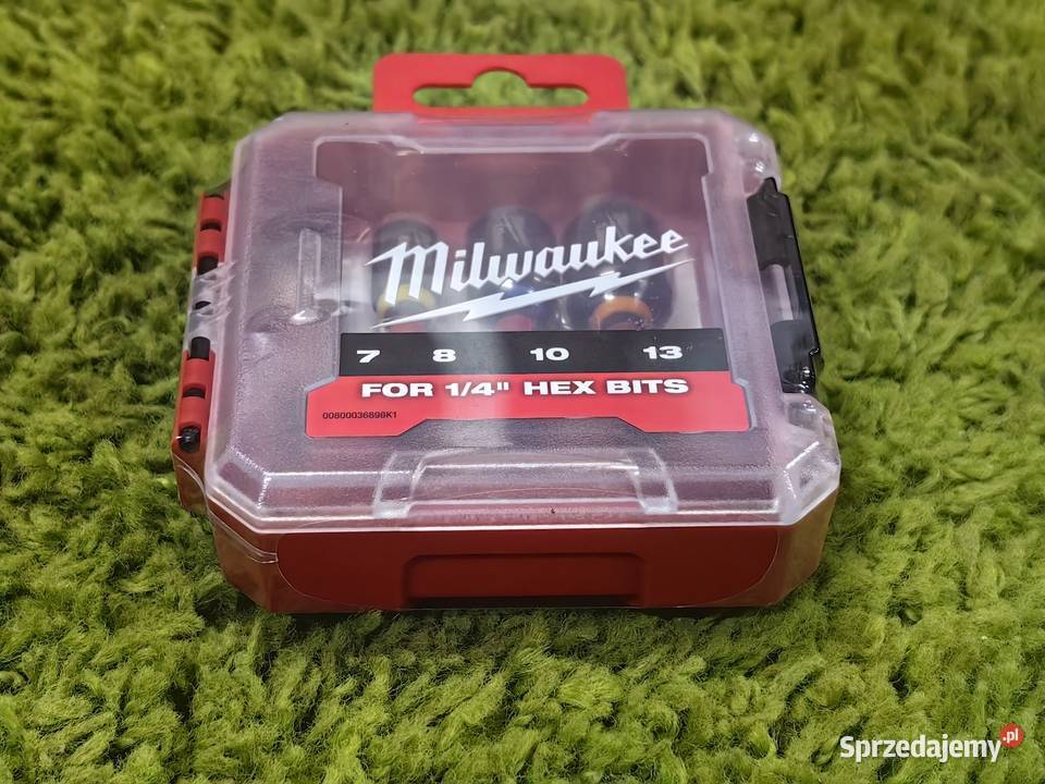 Milwaukee Nasadki udarowe magnetyczne 7 8 10 13