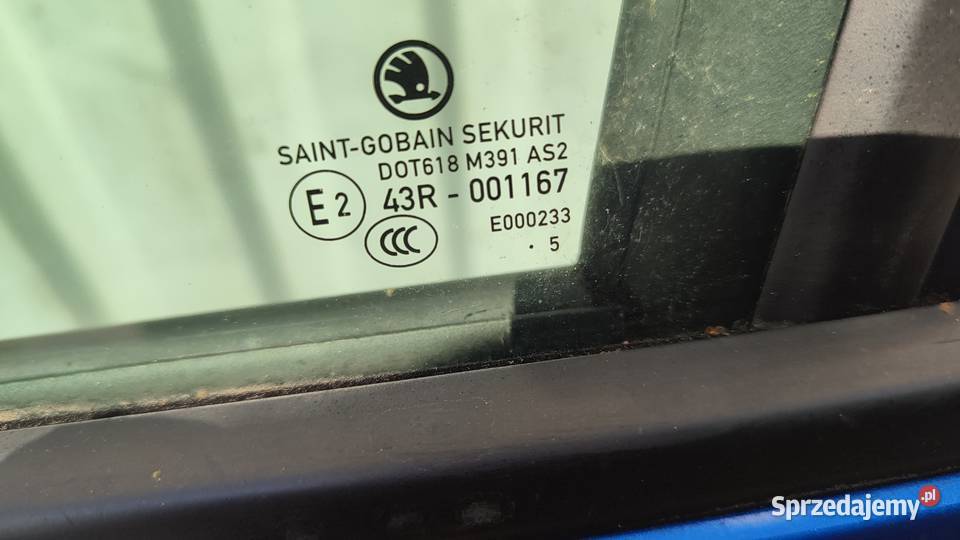 SKODA FABIA III 1421 HB DRZWI PRZEDNIE TYLNE świętokrzyskie Włoszczowa