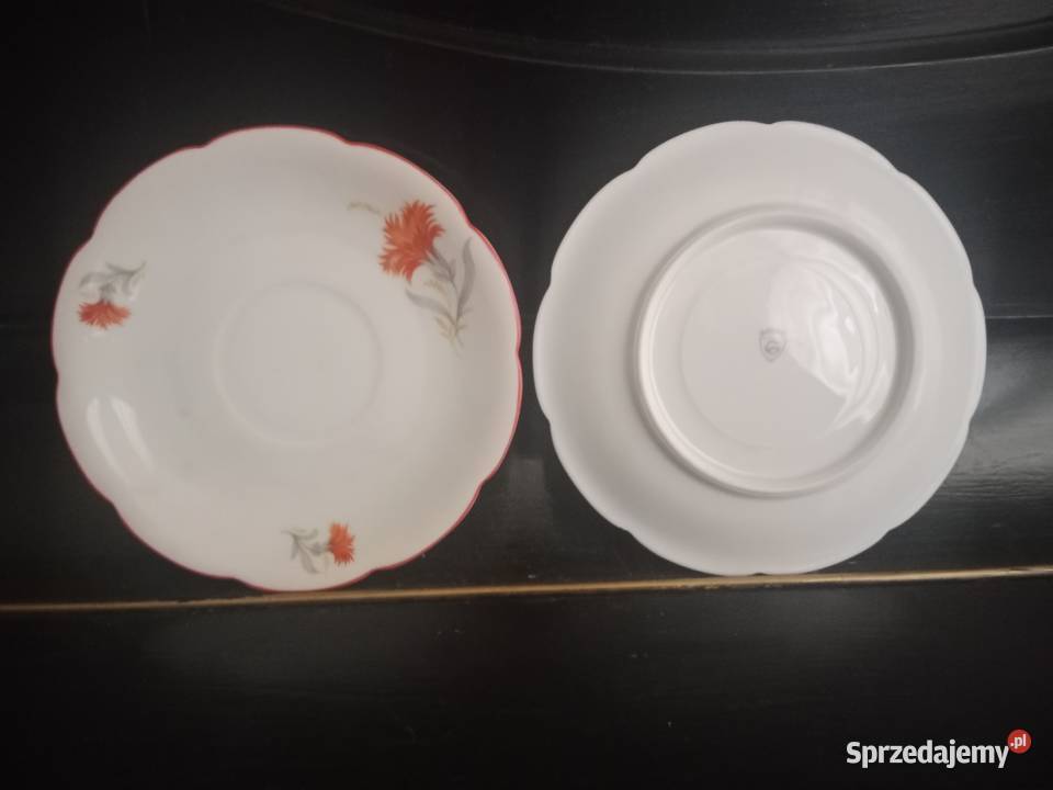 Zestaw 10 Talerzyków Giesche Śląska Porcelana Ruda Śląska sprzedam