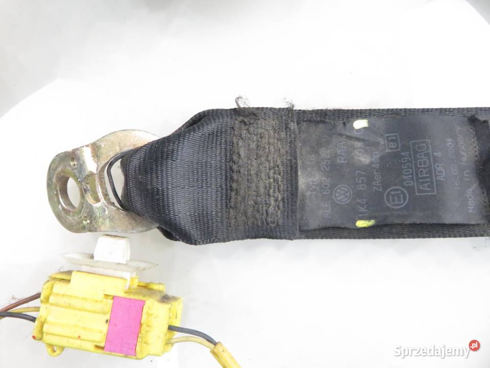 PAS LEWY PRZEDNI VW GOLF V 1K1 1K4857705D osobowe Pasy bezpieczeństwa
