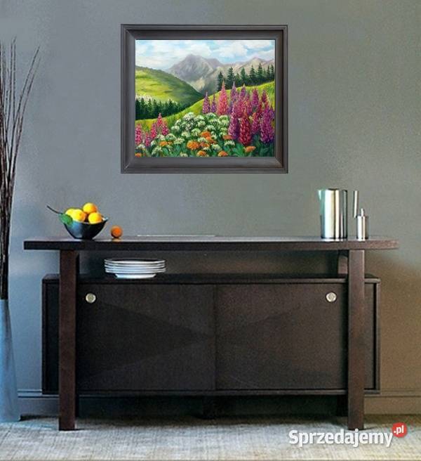 Obraz olejny Pejzaż górski Lublin