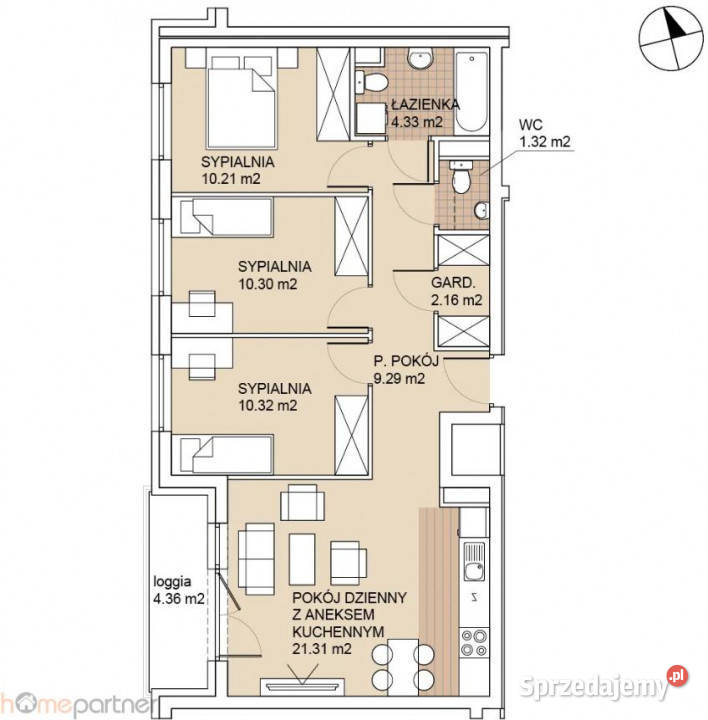 Sprzedam mieszkanie 692m2 4pokojowe Wrocław sprzedam