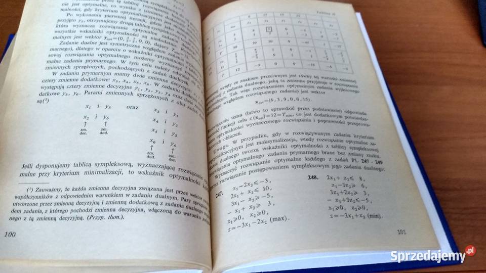 Zadania z algebry liniowej i programowania Gdańsk