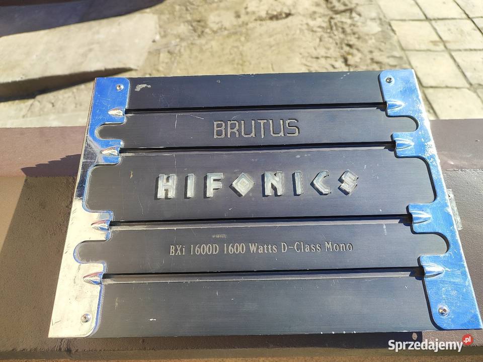 Tuba skrzynia bassowa subwoofer Hifonics Wzmacniacze Sitno