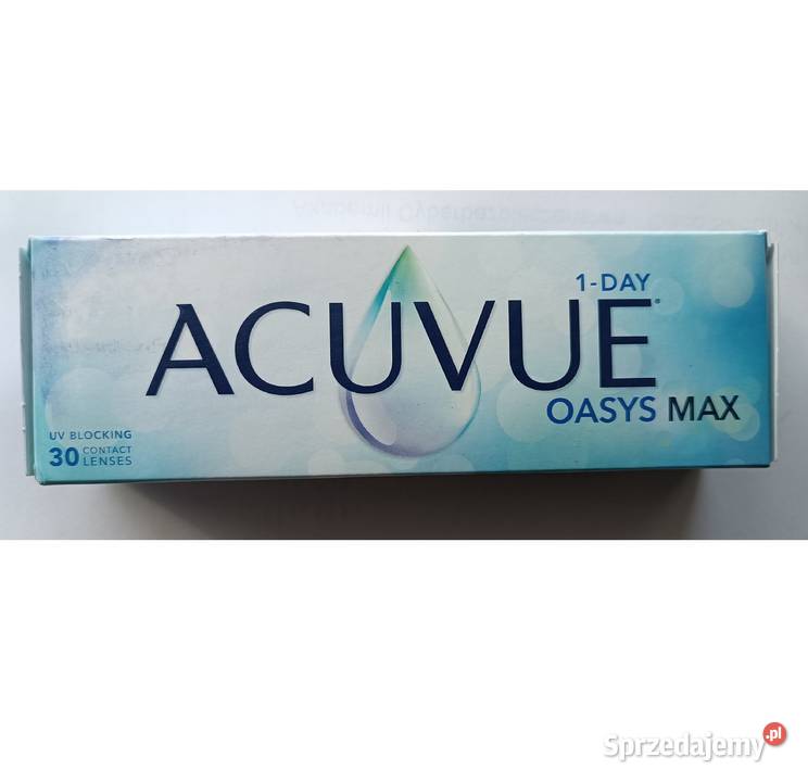 Soczewki Acuvue 1DAY OASYS 300 BC 85 d o2030r Białystok sprzedam