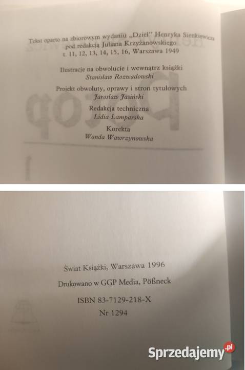Potop Henryka Sienkiewicza 3 części