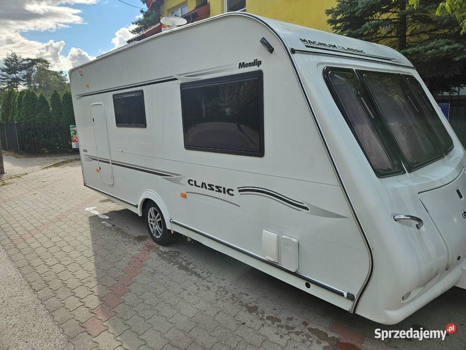 Przyczepa kempingowa z magazynem energii Compas mazowieckie Otwock