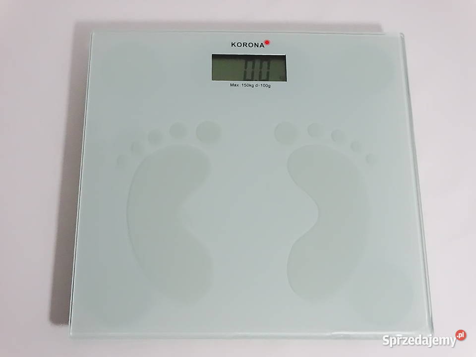 Korona szklana waga osobowałazienkowa 150 lubelskie Biłgoraj sprzedam