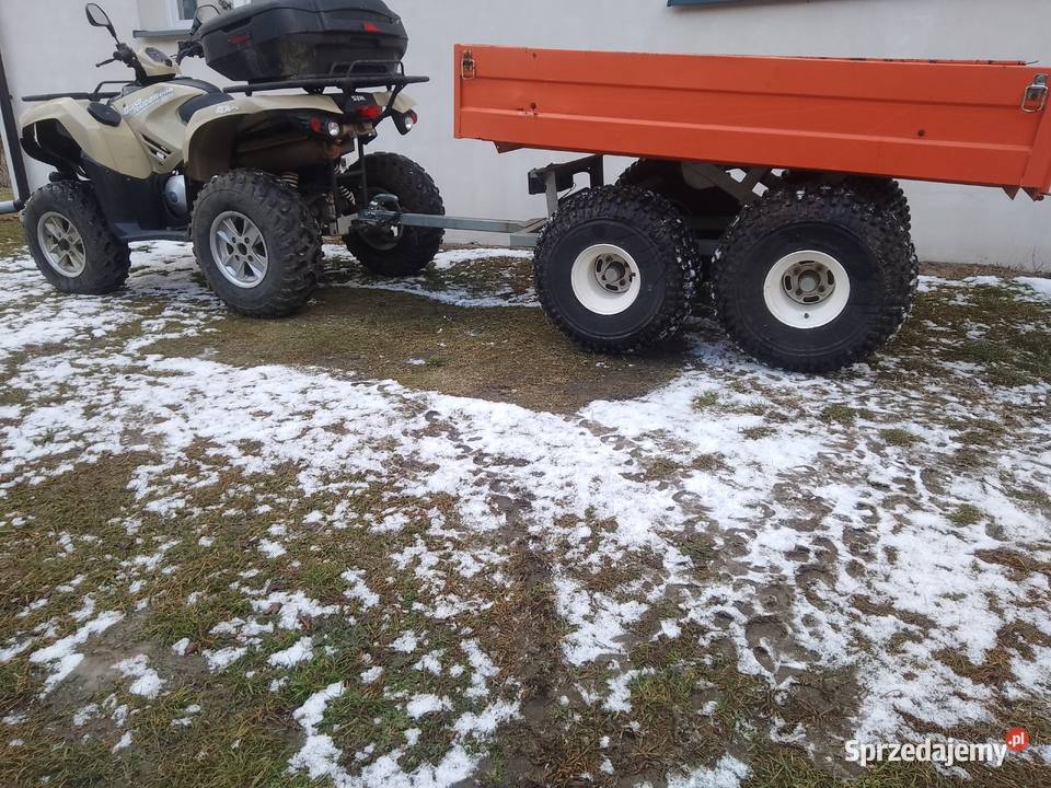Przyczepka Quad ATV Traktorek ElektrKiper Dwie Konin