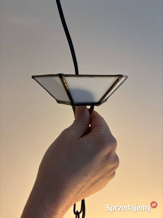 LAMPA witrażowa sufitowa Warszawa