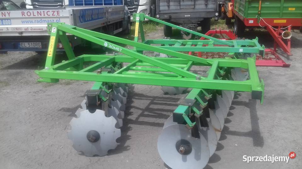 Brona talerzowa 21m BOMET Wyprzedaż nieuszkodzony Opoczno sprzedam