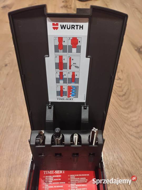Wurth zestaw do naprawy gwintów TimeSert M8 małopolskie Kocmyrzów