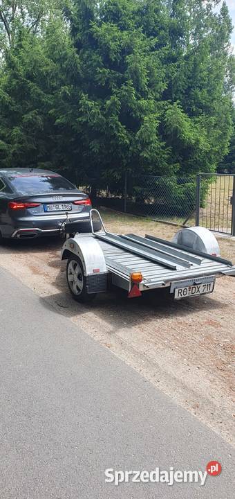 Przyczepka do przewozu motocykli kłaków skuterów Polkowice