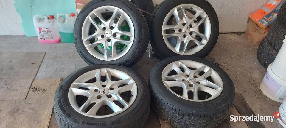 Alufelgi z oponami letnimi 16 5x108 634 mm Koszalin sprzedam