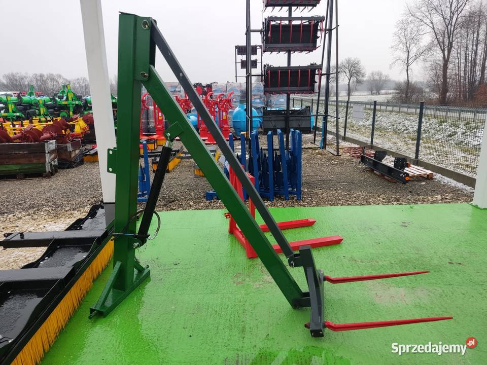 Ładowacz hydrauliczny bel balotów siano słoma Świdwin