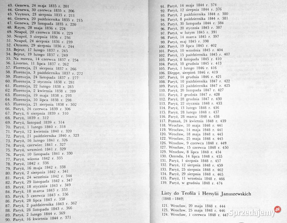 Dzieła wybrane 6 Listy do matki Juliusz Słowacki