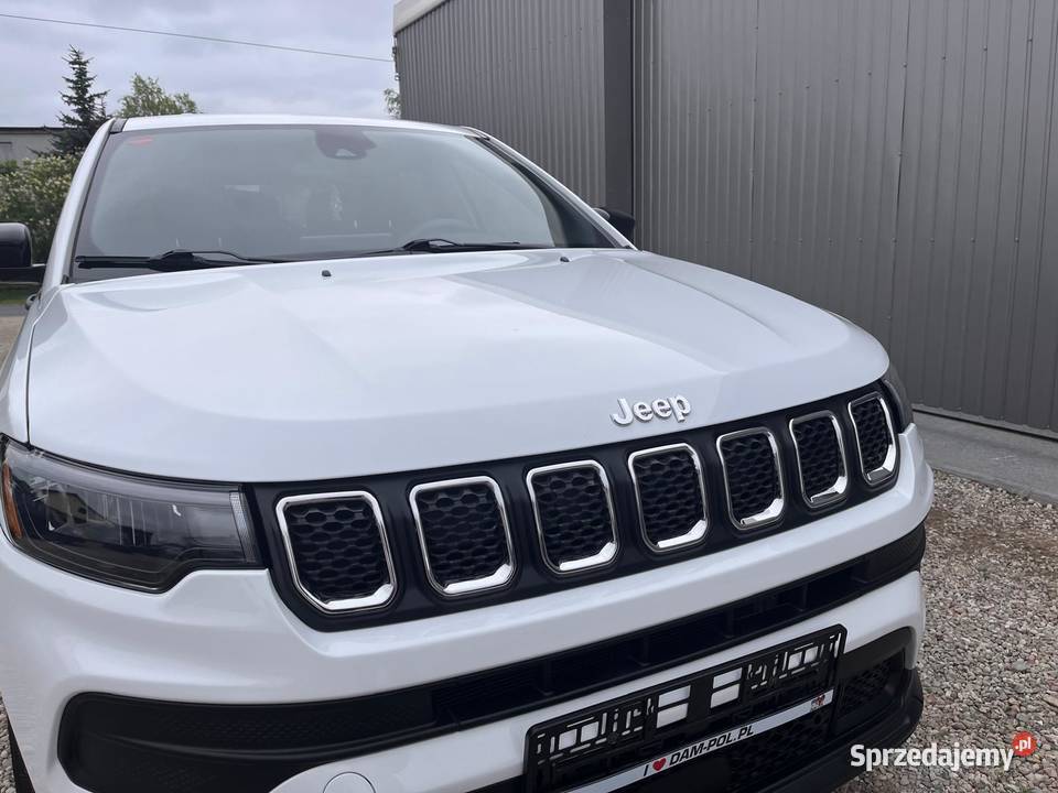 Jeep Compass II 20 Sport 2023r2004x4 2l benzyna biały Ślesin
