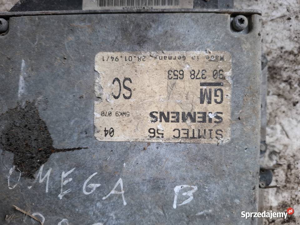 Komputer Sterownik Wtrysku Opel Omega 20B Wisznice sprzedam
