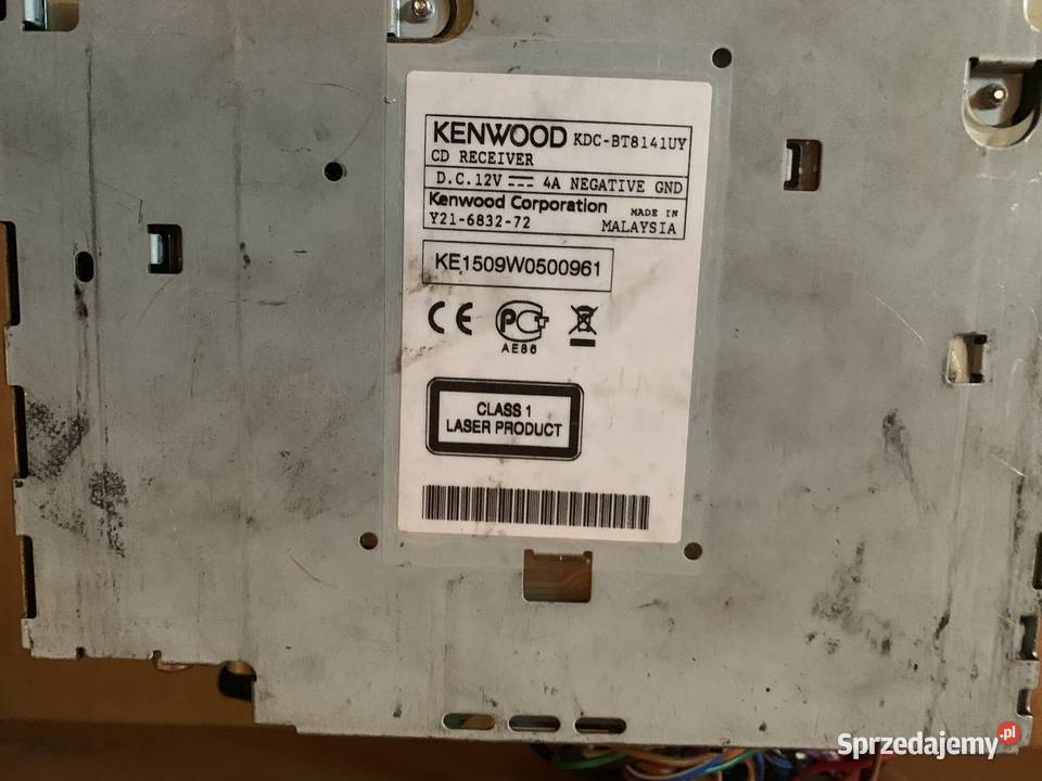 Radio Kenwood KDCBT8141UY aux bluetooth usb opolskie Kędzierzyn-Koźle