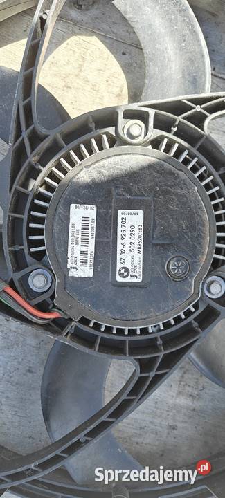 MODUL WENTYLATOR CHLODNICY 6925702 BMW X3 E83 20 Wentylatory chłodnicy dolnośląskie Siechnice sprzedam