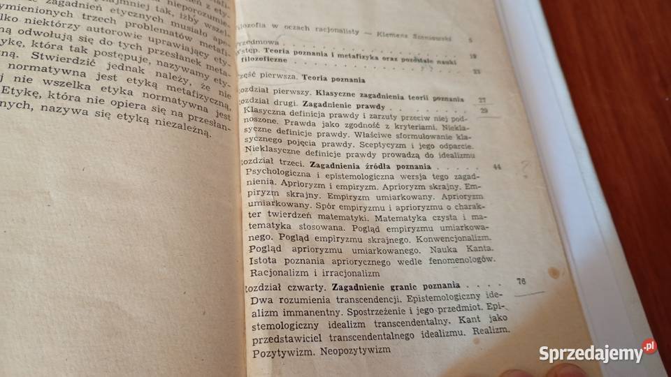 Zagadnienia i kierunki filozofii teoria poznania Gdańsk