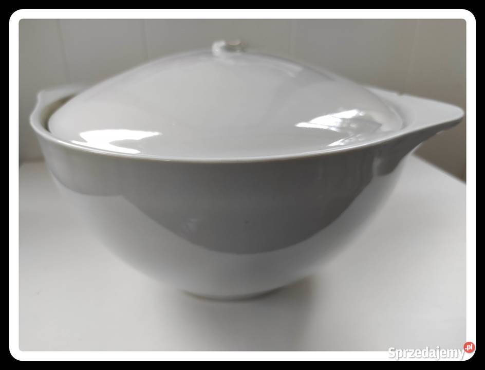 Waza gładka biała Lubiana Płock