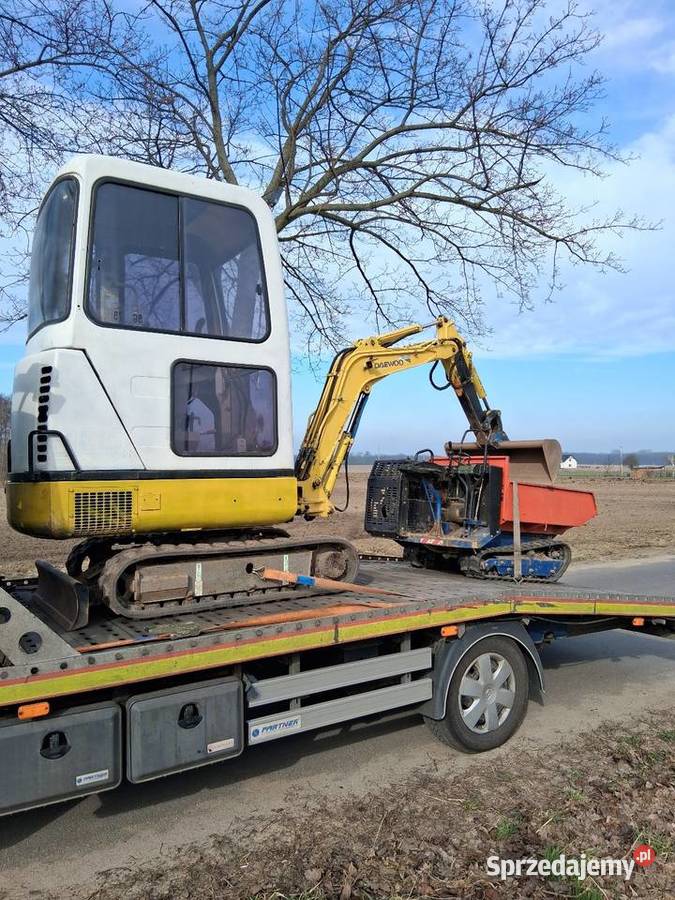 Usługi transportowe Laweta Gostyń Maszyny