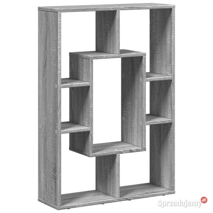 Regał szary dąb sonoma 63x20x90 materiał Warszawa
