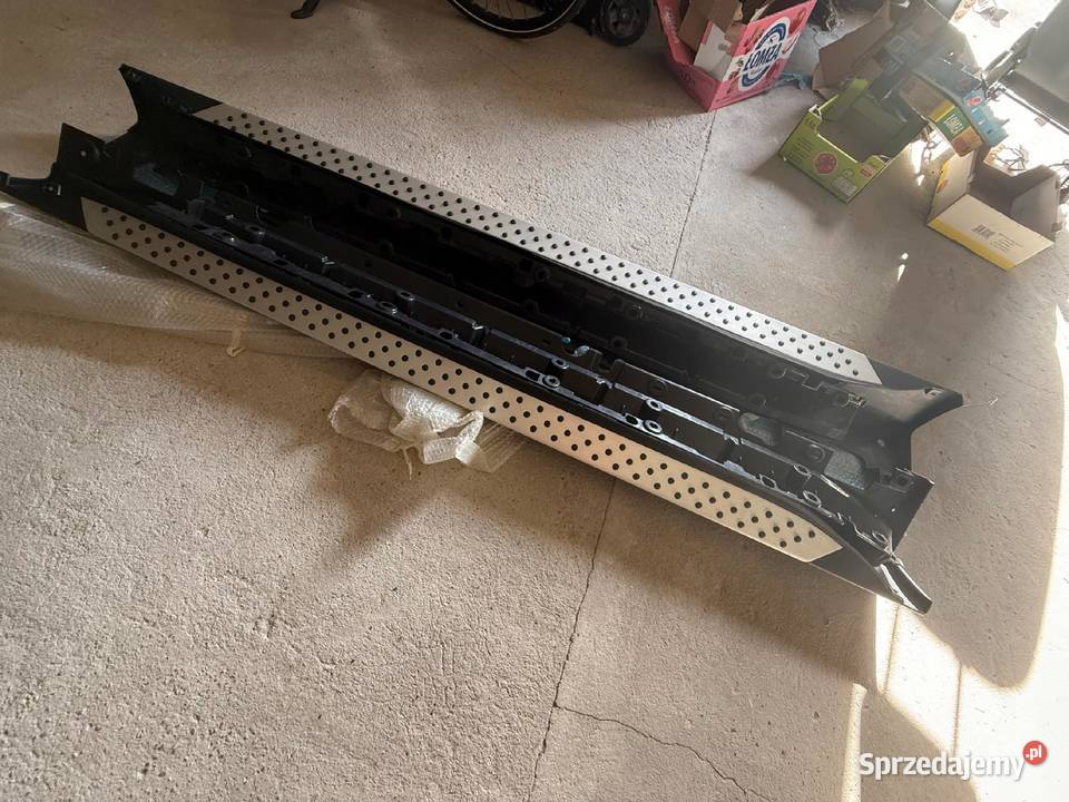 PROGI Podesty Stopnie boczne z aluminium BMW X6 osobowe Barłogi sprzedam