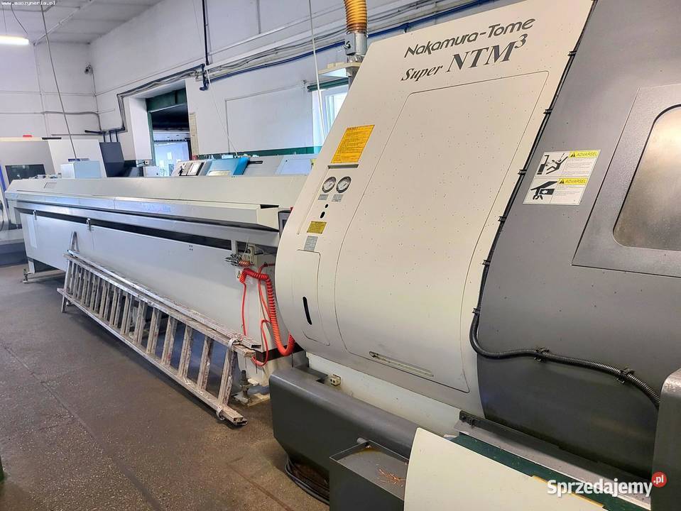 Automat tokarski CNC NAKAMURATOME SUPER NTM3 dolnośląskie sprzedam