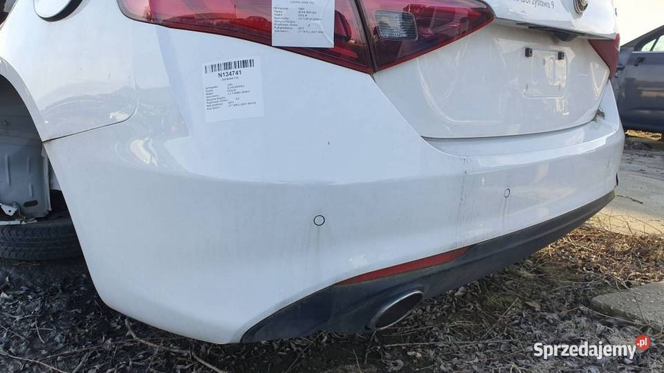 ZDERZAK TYŁ 217 BRILLIANT WHITE GIULIA Lipno