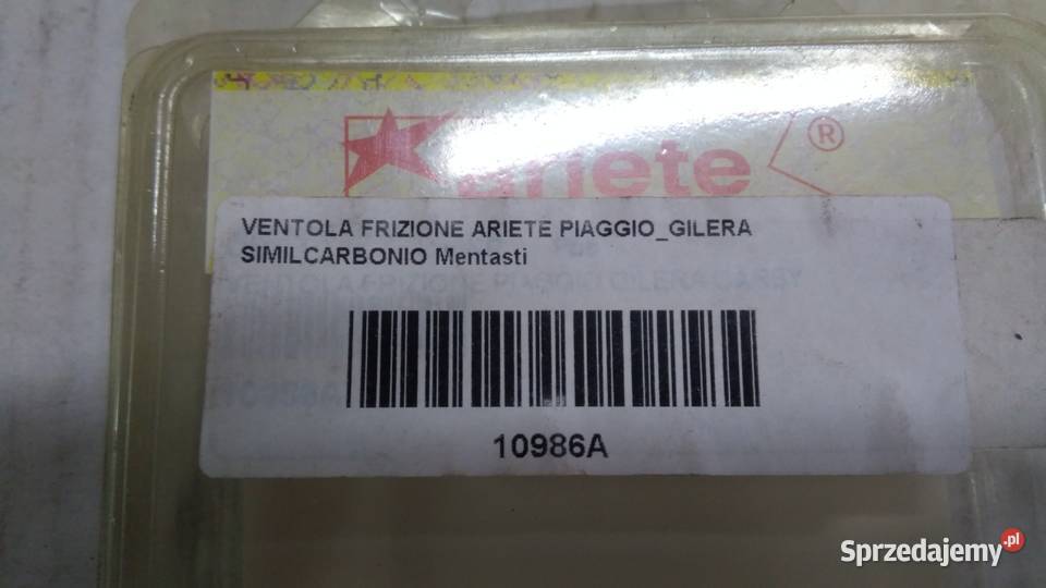 Wentylator przeciwtalerza wariatora ARIETE Bielsk Podlaski