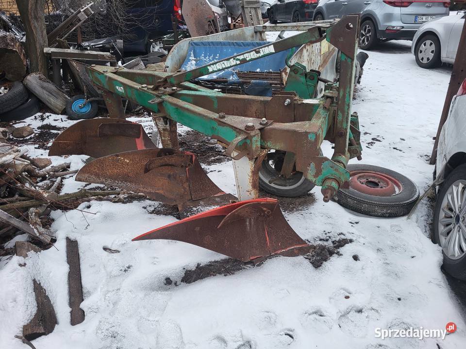 Pług bomet 3 skibowy nieuszkodzony mazowieckie Wiskitki