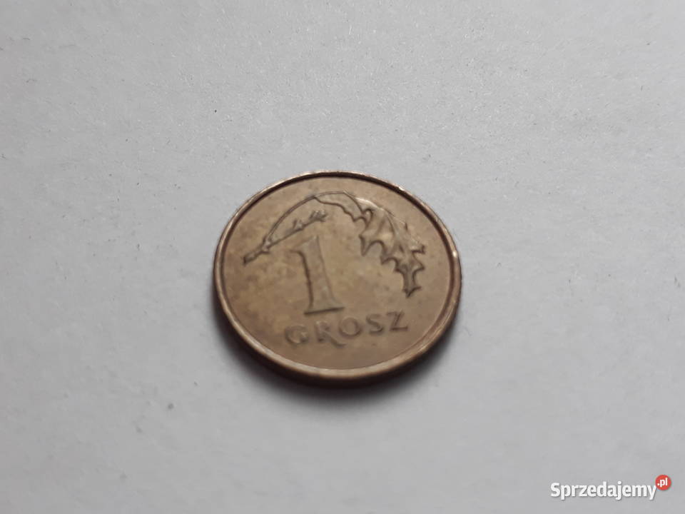 Moneta 1 grosz 1990 Warszawa