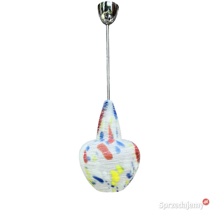Lampa wisząca proj J Junek Zukov Czechosłowacja Warszawa