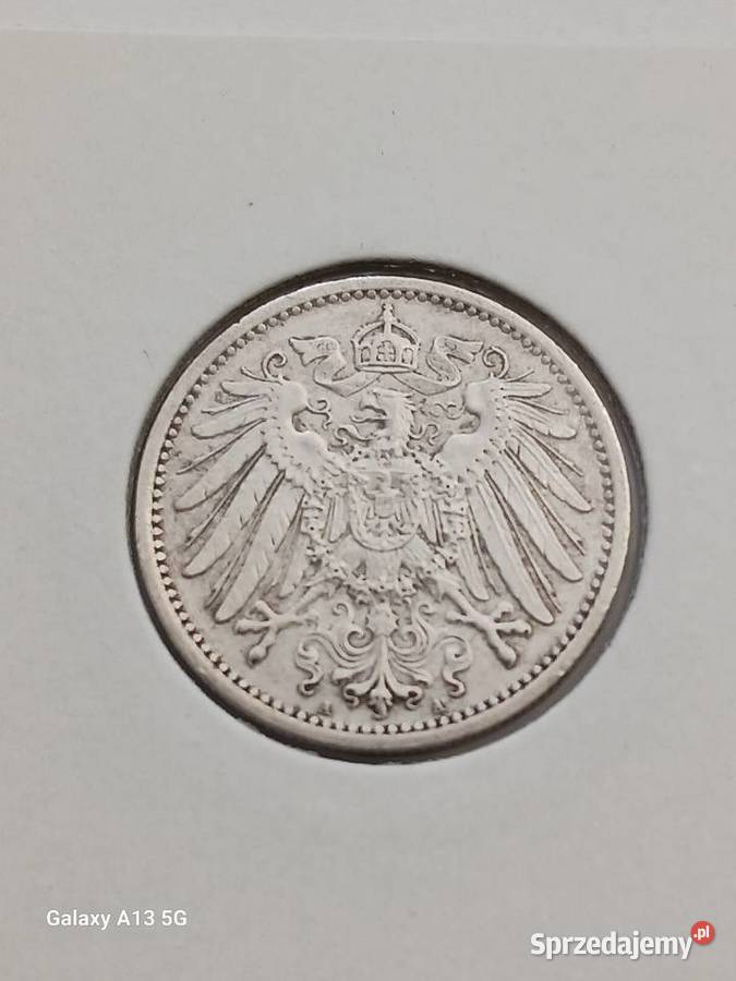 1 Marka Prusy 1915 r 2 mennica A Konin