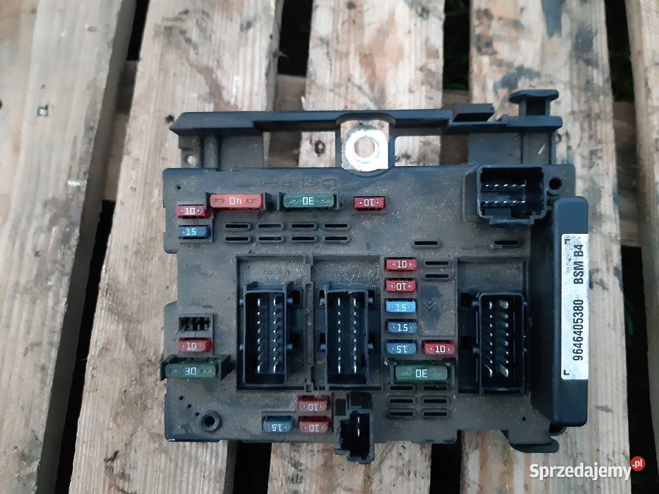 Peugeot 307 Modul BSM osobowe Wyposażenie elektryczne Mińsk Mazowiecki