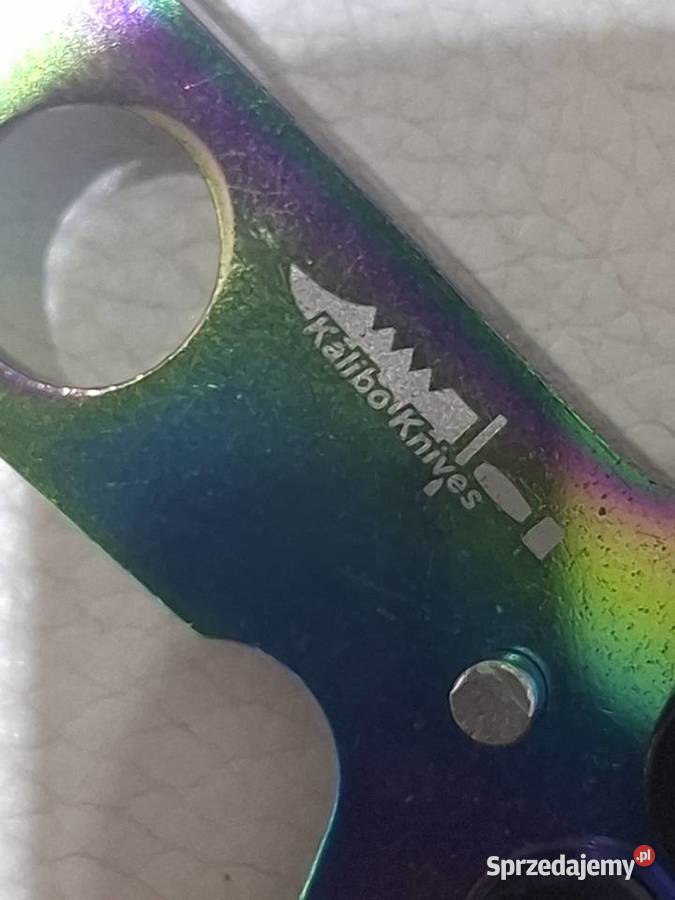 Kalibo nóż treningowy motylkowy bezpieczny Metal  Kraków