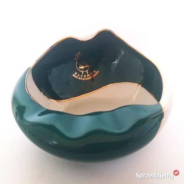 Look Popielniczka reklamowa Royal Dux lata 60te