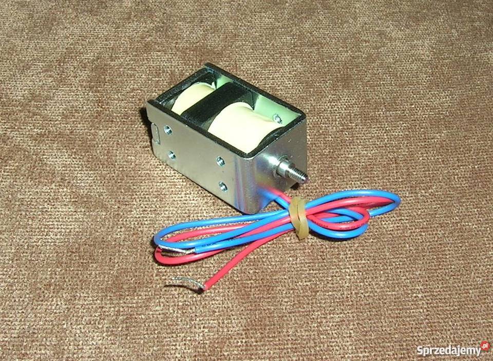 Elektromagnes pchający dwukierunkowy 24V 24W 6N sprzedam