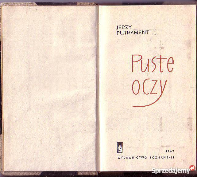 8860 PUSTE OCZY JERZY PUTRAMENT