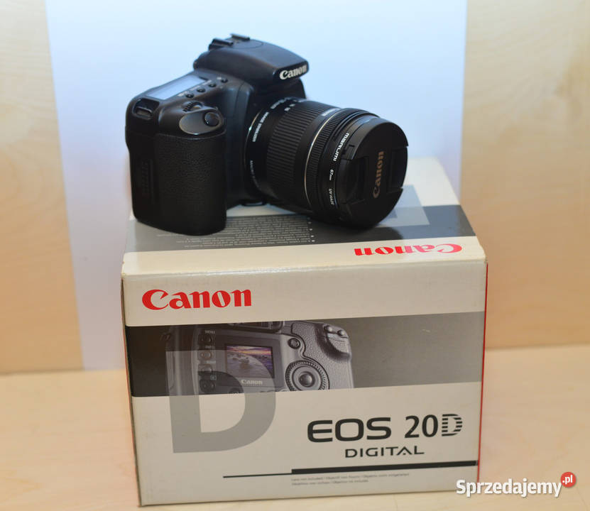 Aparat lustrzanka nie pełna klatka CANON eos 20d Aparaty Nowy Wiśnicz
