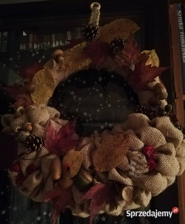 Dekoracja jesienna wianuszek 35 juta Kraków