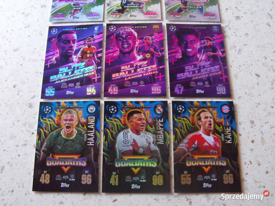 Karty piłkarskie topps Match Attax 202526