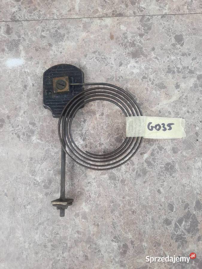 G035 Gong spiralny starego zegara kominkowego Tczew