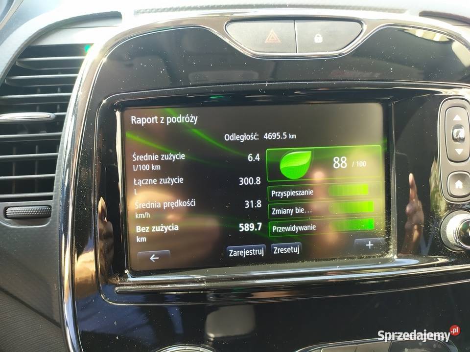 Sprzedam Renault Captur 2014 09tce Polski salon Rok produkcji 2014 Captur Włocławek