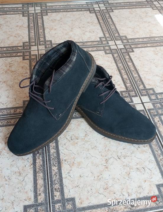 Rieker sztyblety trzewiki buty męskie skórzane Pozostałe podkarpackie