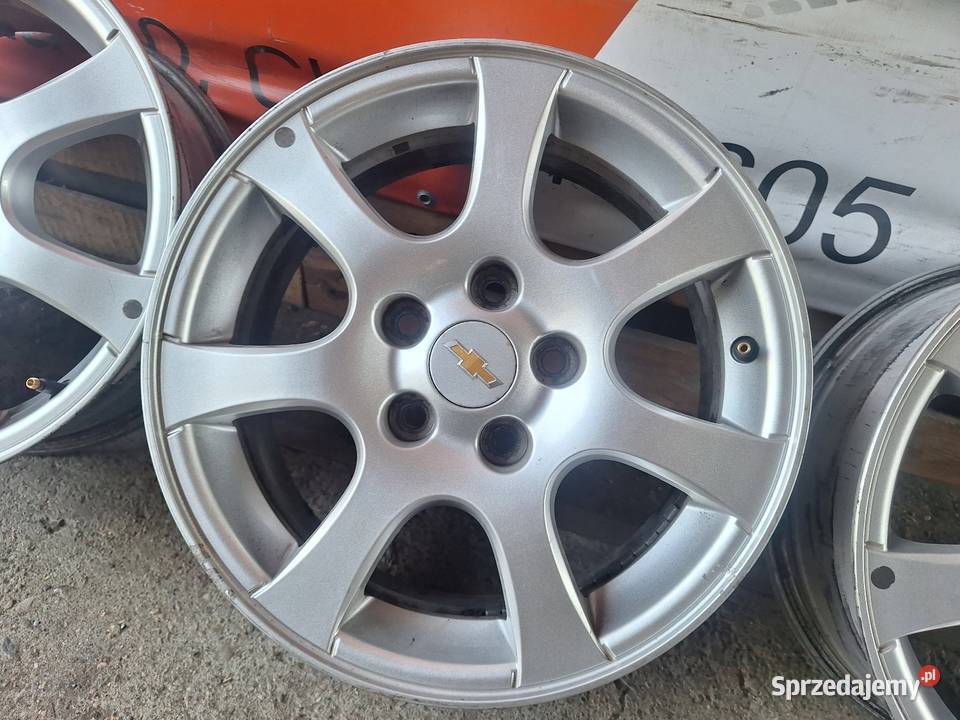 Alufelgi 5x115 16 ET41 CHEVROLET Średnica 16" Choceń