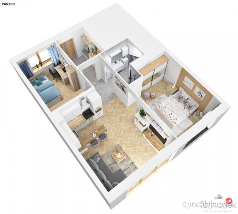 Mieszkanie 579m2 3 pokojowe Biłgoraj Liczba pokoi 3